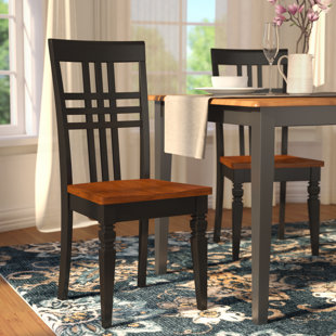 Sharonville Dining Solid Wood Dining Chair (Set of 2) by Charlton Home