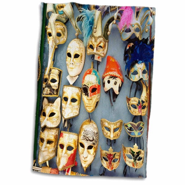 Symple Stuff Heffron Italy Venice Burano Venetian Carnival Masks