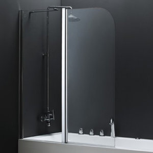 140 x 115 cm Duschwand Saxon von Belfry Bathroom