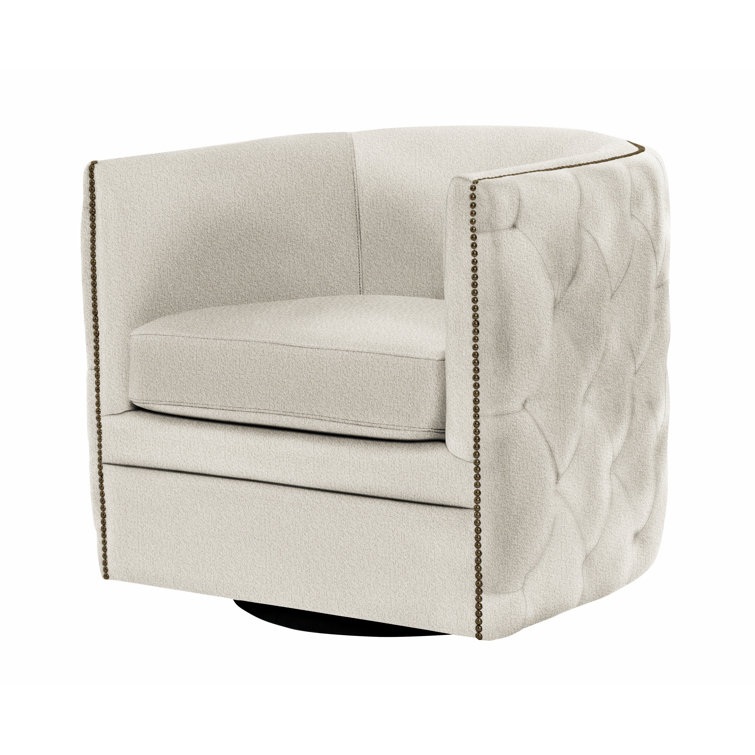 bernhardt palazzo swivel barrel chair