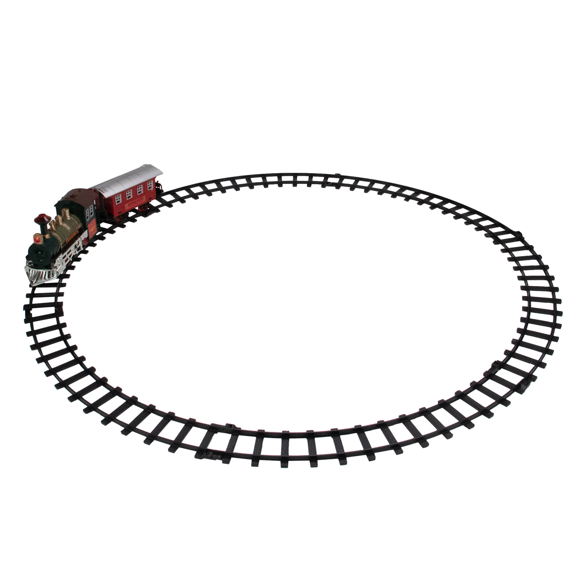 Northlight 8 Piece Battery Operated Classic Train Decorative Accent Set Wayfair