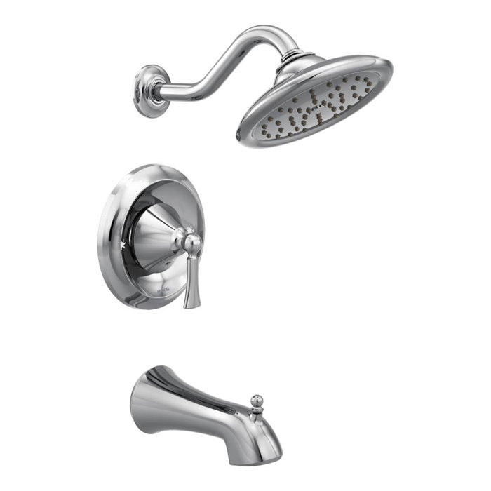 Moen Wynford Moentrol Tub And Shower Faucet Trim With Lever Handle