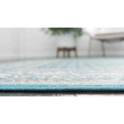 4' x 6' Teal Area Rugs You'll Love in 2019 | Wayfair