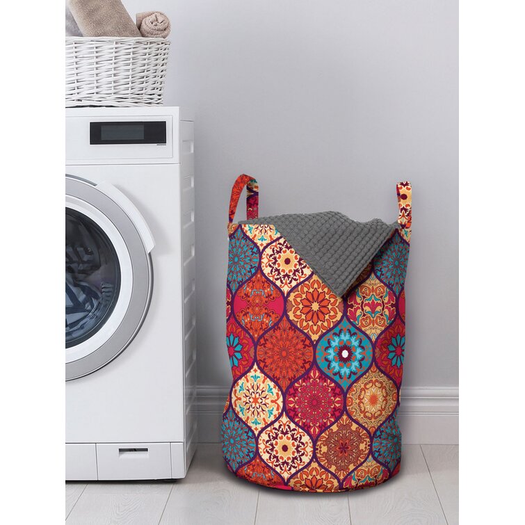 Ambesonne Spring Pattern Washing Machine Cover Laundromat Decorative Accent 