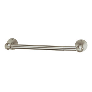 Contemporary  Paper Towel Holder in Satin Nickel