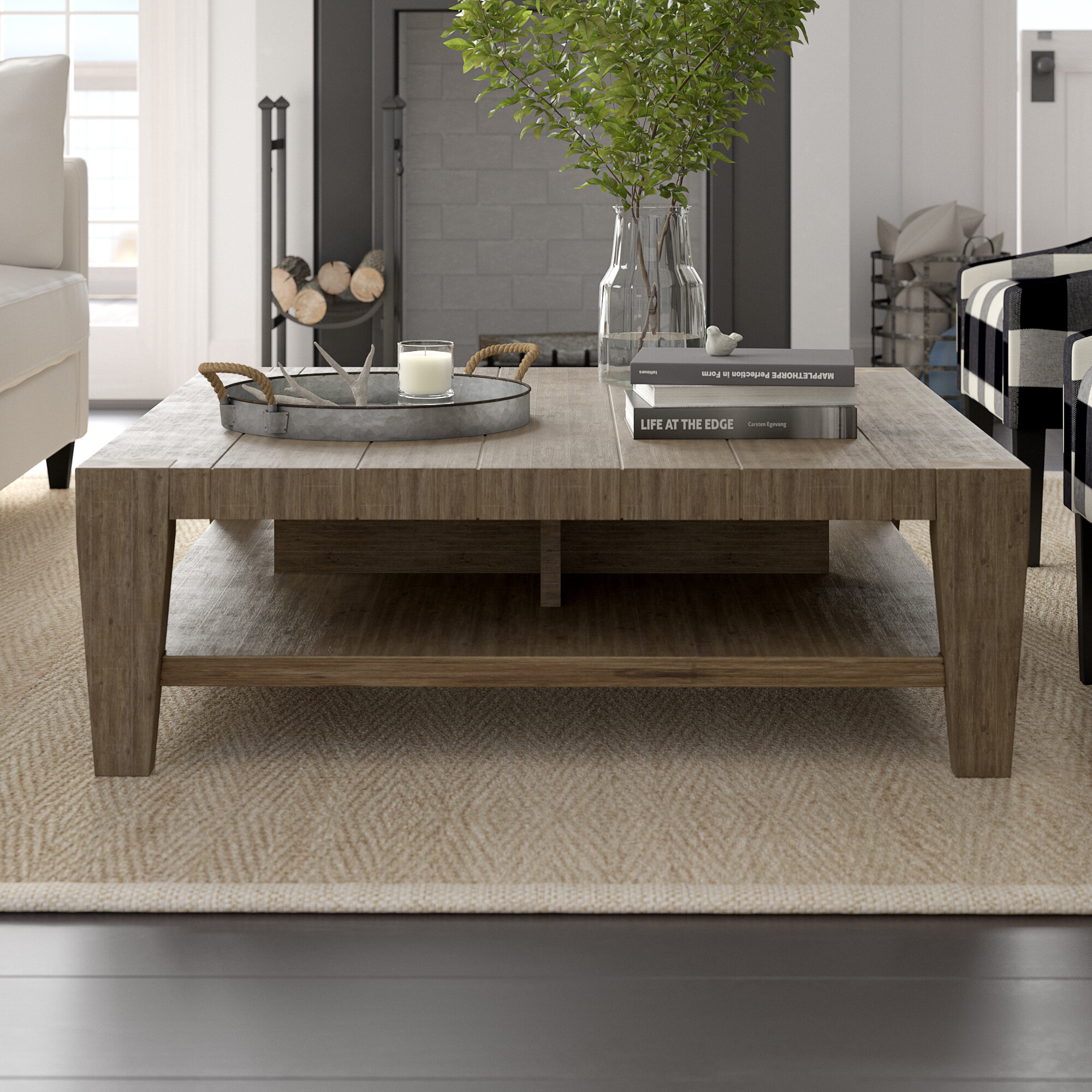 Laurel Foundry Modern Farmhouse Savannah Coffee Table With Storage