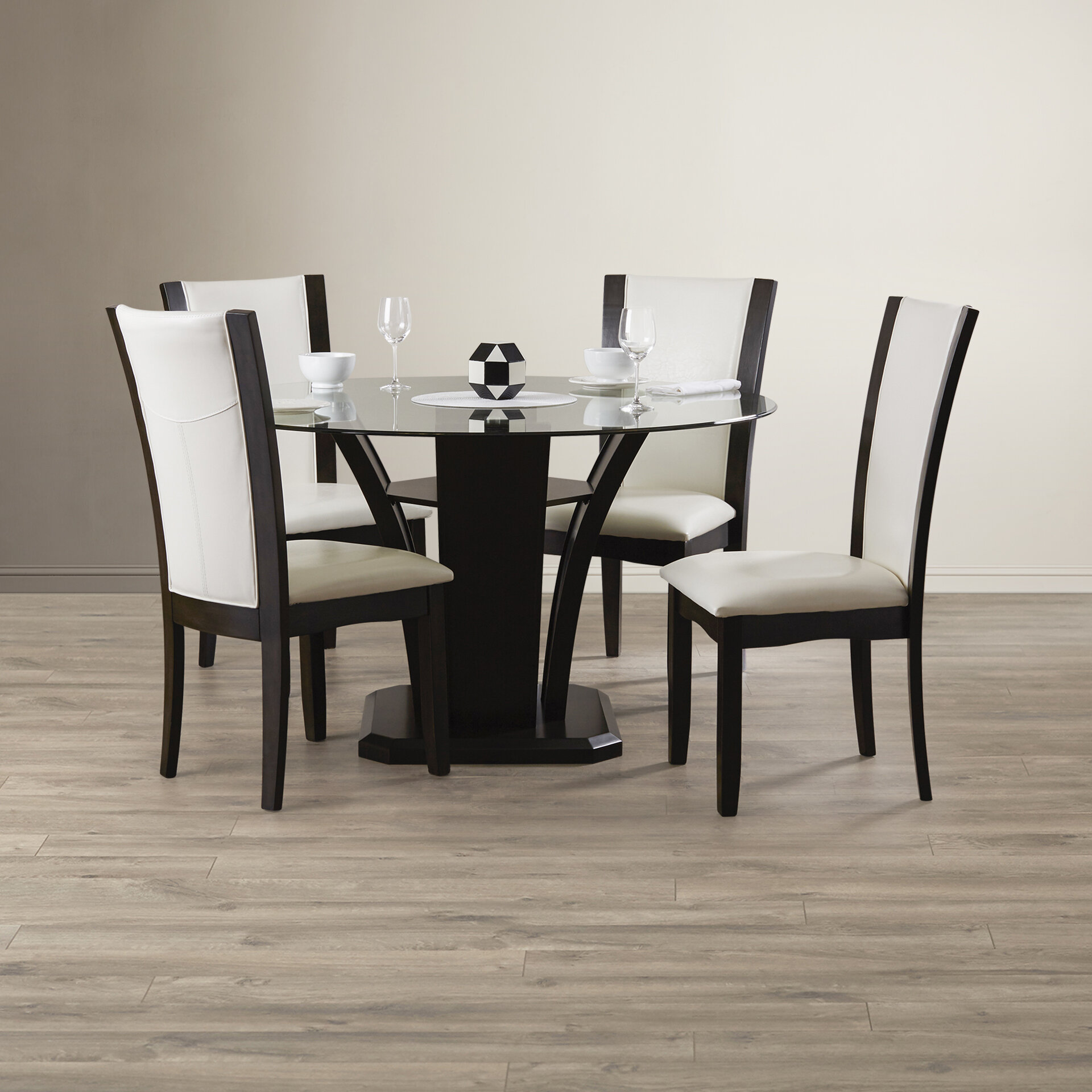 Wade Logan® Lincolnville 4 Person Dining Set And Reviews Wayfair