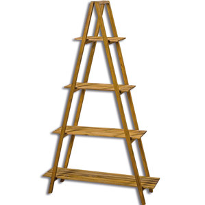 A-Frame 4 Tier Folding Standard Baker's Rack by Whole House Worlds