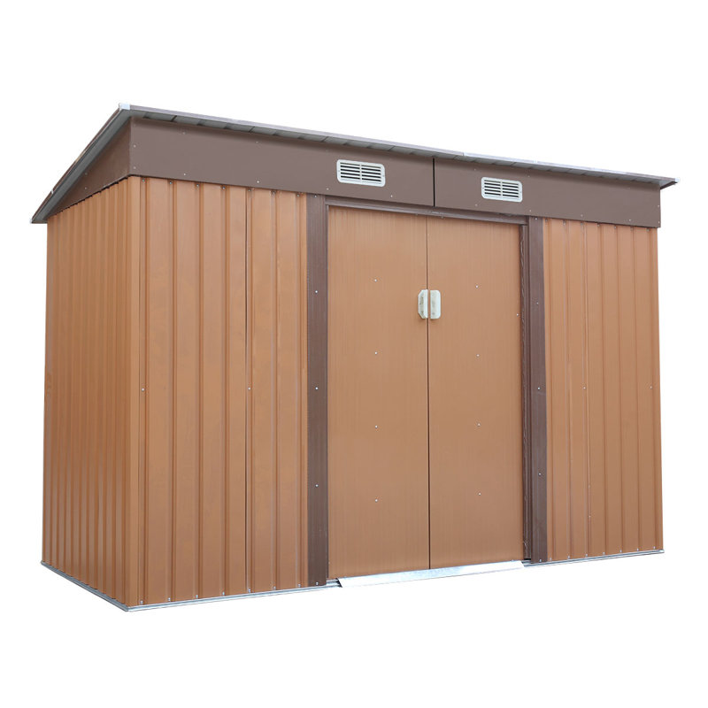 10' x 10' garden shed the everett corner unit shed solutions