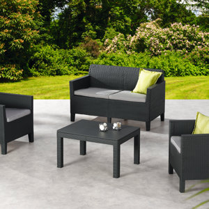 4-tlg. Loungesofa-Set Amalfi mit Kissen von Gart..