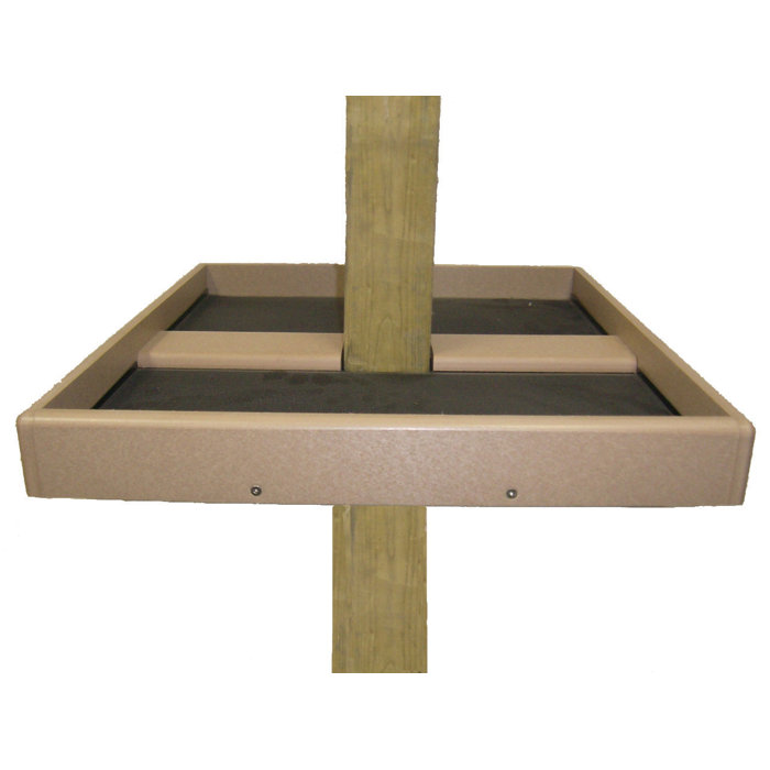 Birds Choice Recycled Seed Catcher For 4 X 4 Post Tray Bird Feeder