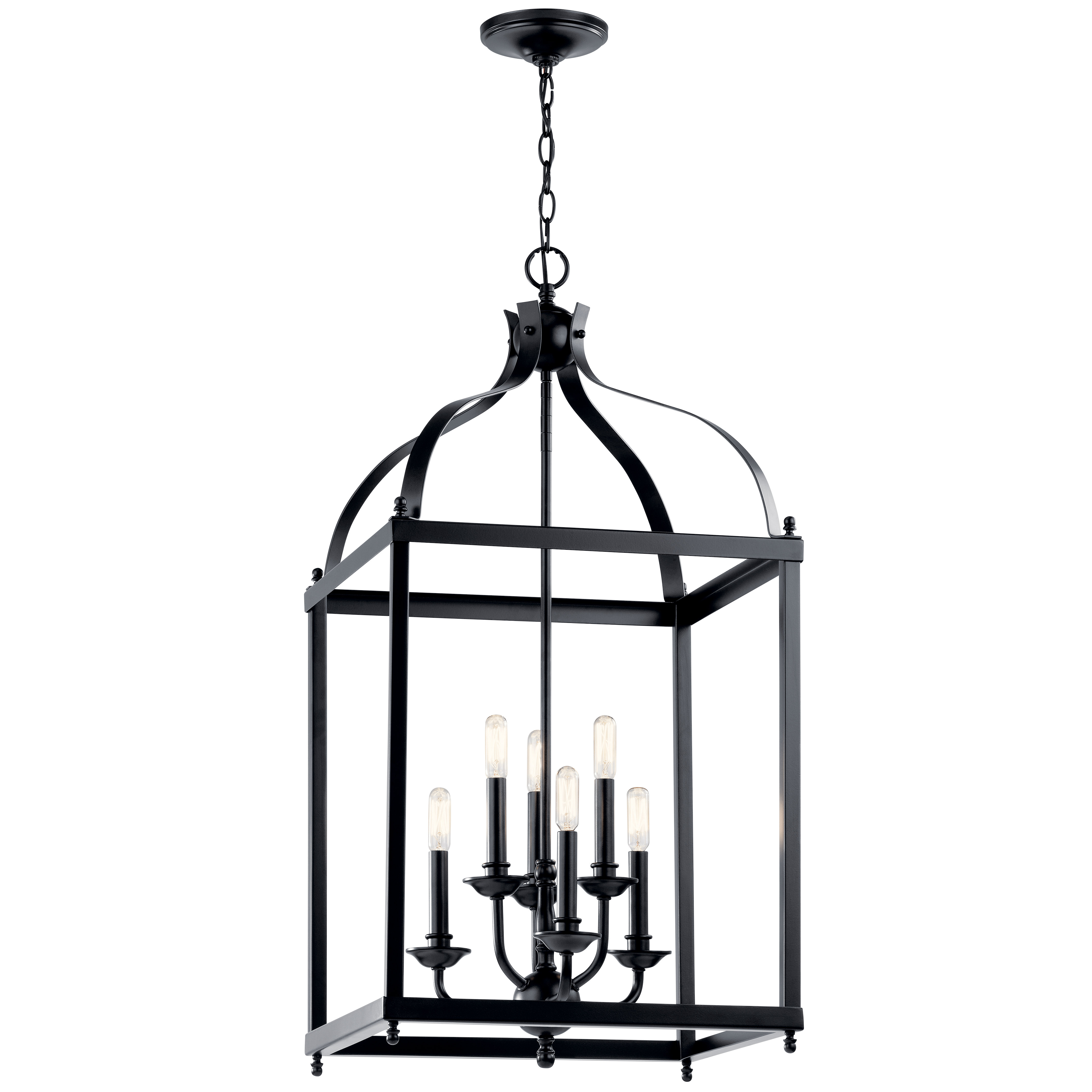 Breakwater Bay Sia 6 Light Lantern Geometric Chandelier Wayfair Breakwater Bay Sia 6 Light Lantern