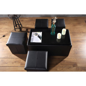Dorchester 5 Piece Storage Bench and F..