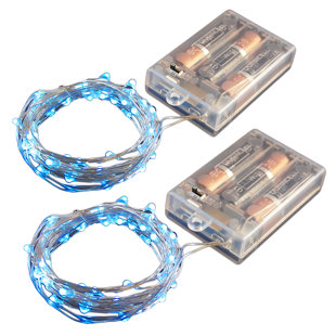 Best Battery Operated LED Waterproof Mini String Lights with Timer By LumaBase Outdoor Lighting Battery Operated LED Waterproof Mini String Lights with Timer By LumaBase Outdoor Lighting
