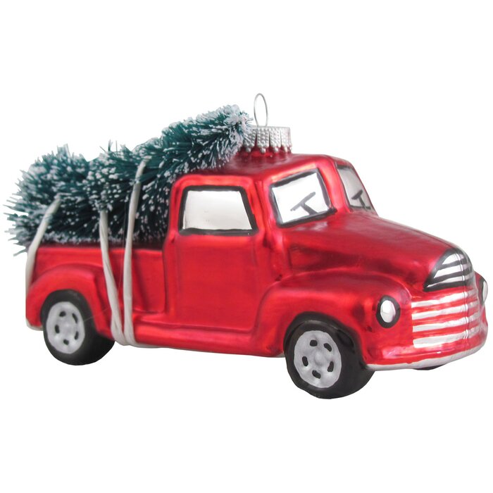 Weihnachtsbaumfiguren HISTORISCHER PICKUP - Krebs Glas