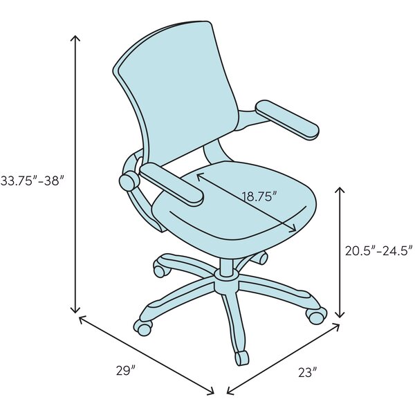 Everly Quinn Shelia Task Chair Reviews Wayfair