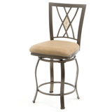 Treutlen 24 Swivel Bar Stool by Red Barrel Studio®