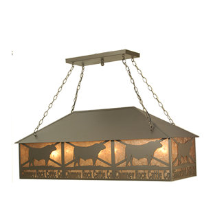 Go to store & view more images Meyda Tiffany Personalized Chimney Rock 9-Light Pool Table Pendant
