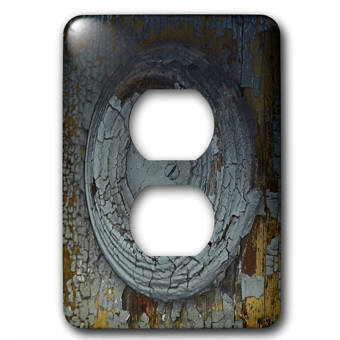 3drose Decorative Oval 1 Gang Duplex Outlet Wall Plate Wayfair