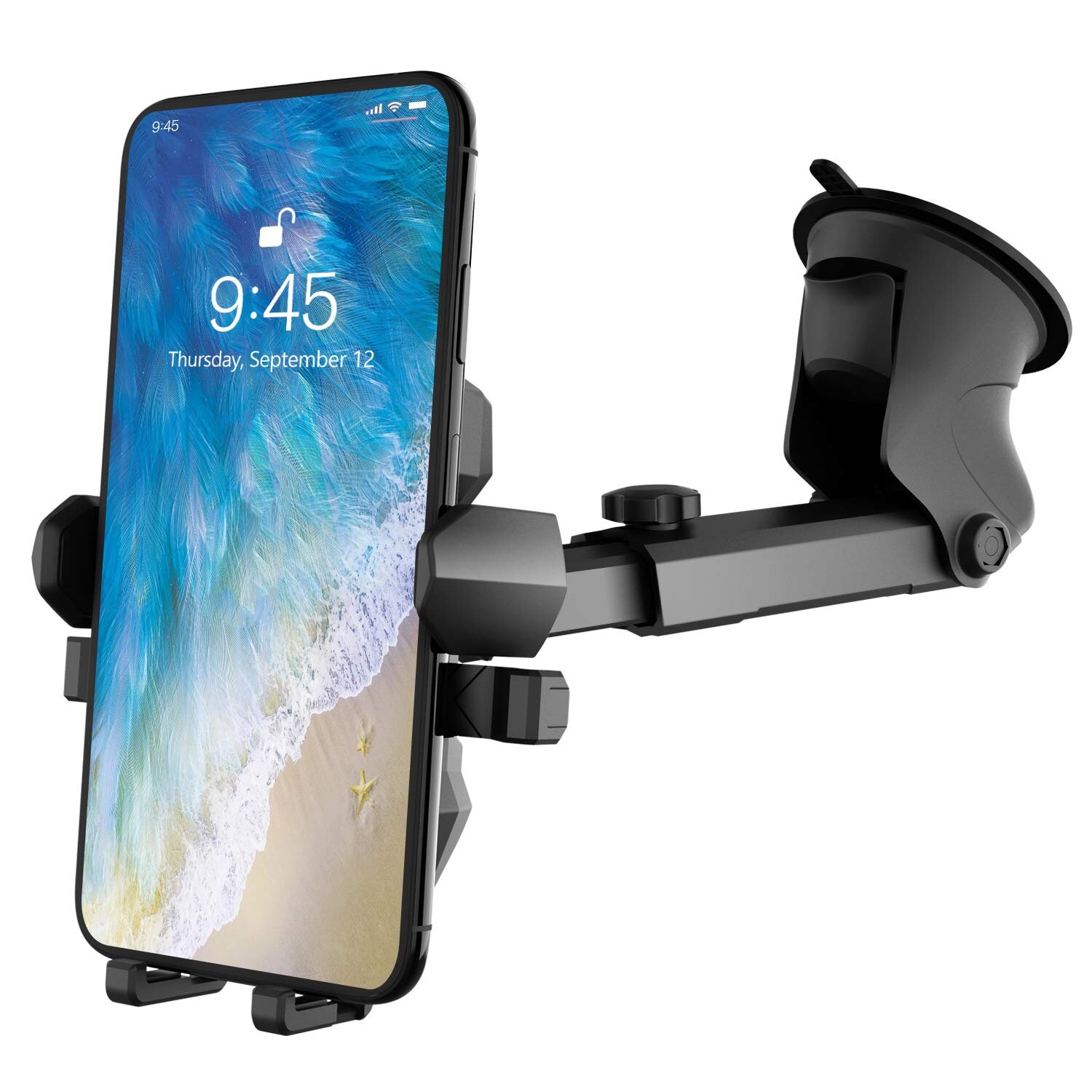 Car Phone Mount,Universal Smartphone Car Air Vent Mount Holder Cradle for iPhone Xs XS Max XR X 8 8 Plus 7 7 Plus SE 6s 6 Plus 6 5s 5 4s 4 Samsung Galaxy S6 S5 S4 LG Nexus Sony and More 
