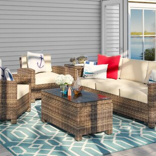 View Dardel 5 Piece Sofa Seating Group with