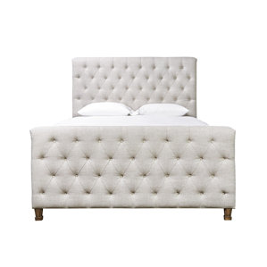 Wellison Upholstered Panel Bed by Gracie Oaks