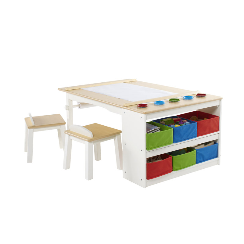 Craine Intermediate Kids 16 Piece Arts Crafts Table And Chair Set Craine Intermediate Kids 16 Piece Arts Crafts Table And Chair Set