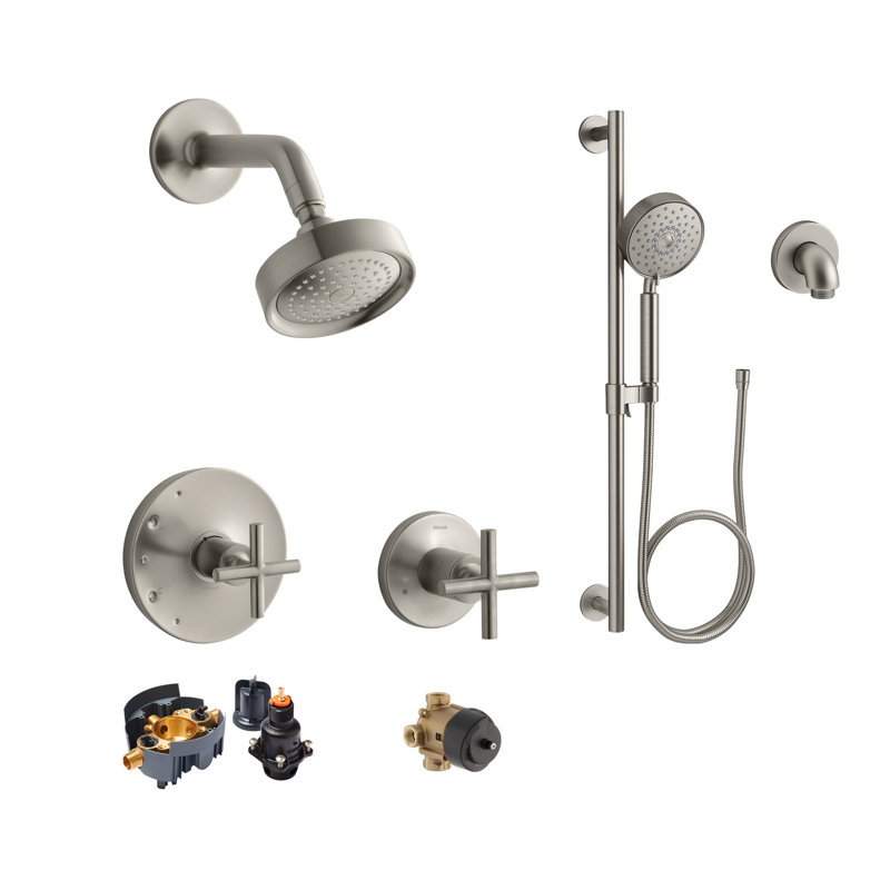 Kohler Purist Rite Temp Showering Kit With Multi Function