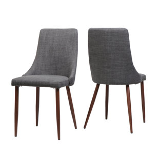 Doolin Mid-Century Upholstered Dining Chair (Set Of 2) by Brayden Studio No Copoun