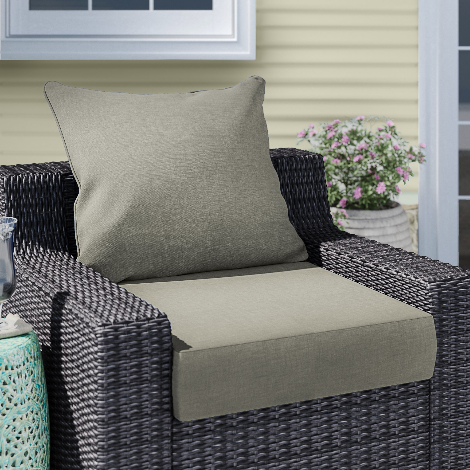 Beige Patio Furniture Cushions You Ll Love In 2020 Wayfair