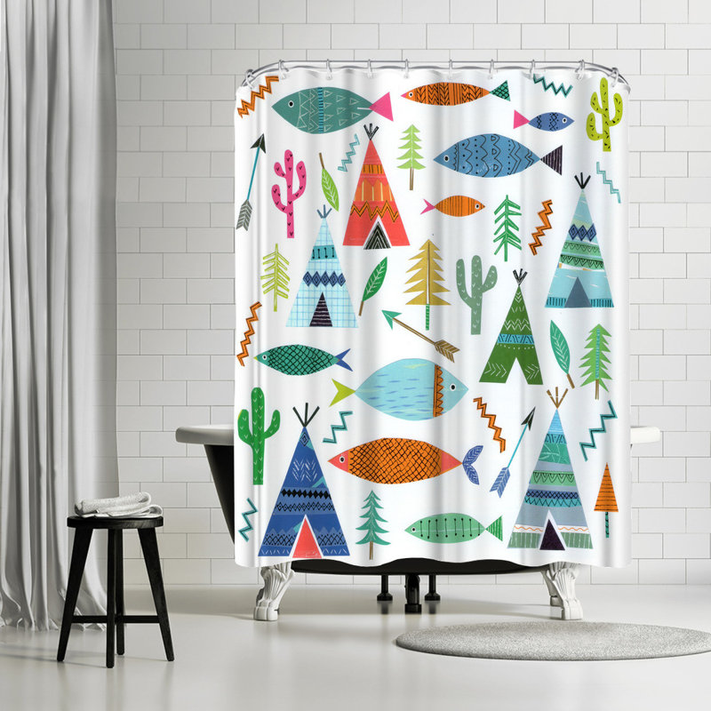 East Urban Home Liz And Kate Pope Fish Tepees Camping Shower