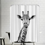 Giraffe Shower Curtain Wayfair