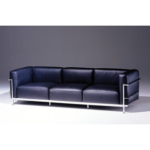 Firm Leather Sofa Wayfair Le Corbusier Grand Firm Comfort Leather Sofa