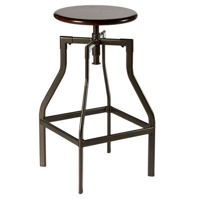 Cyprus Adjustable Height Swivel Bar Stool By Hillsdale Furniture