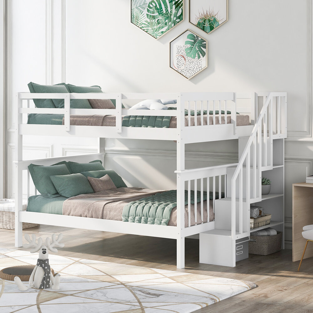 wayfair futon bunk bed