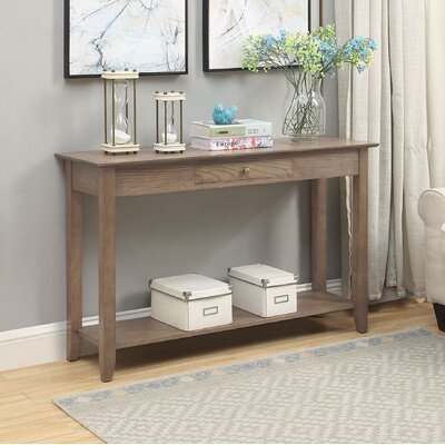 Three Posts Greenspan Console Table Color Driftwood
