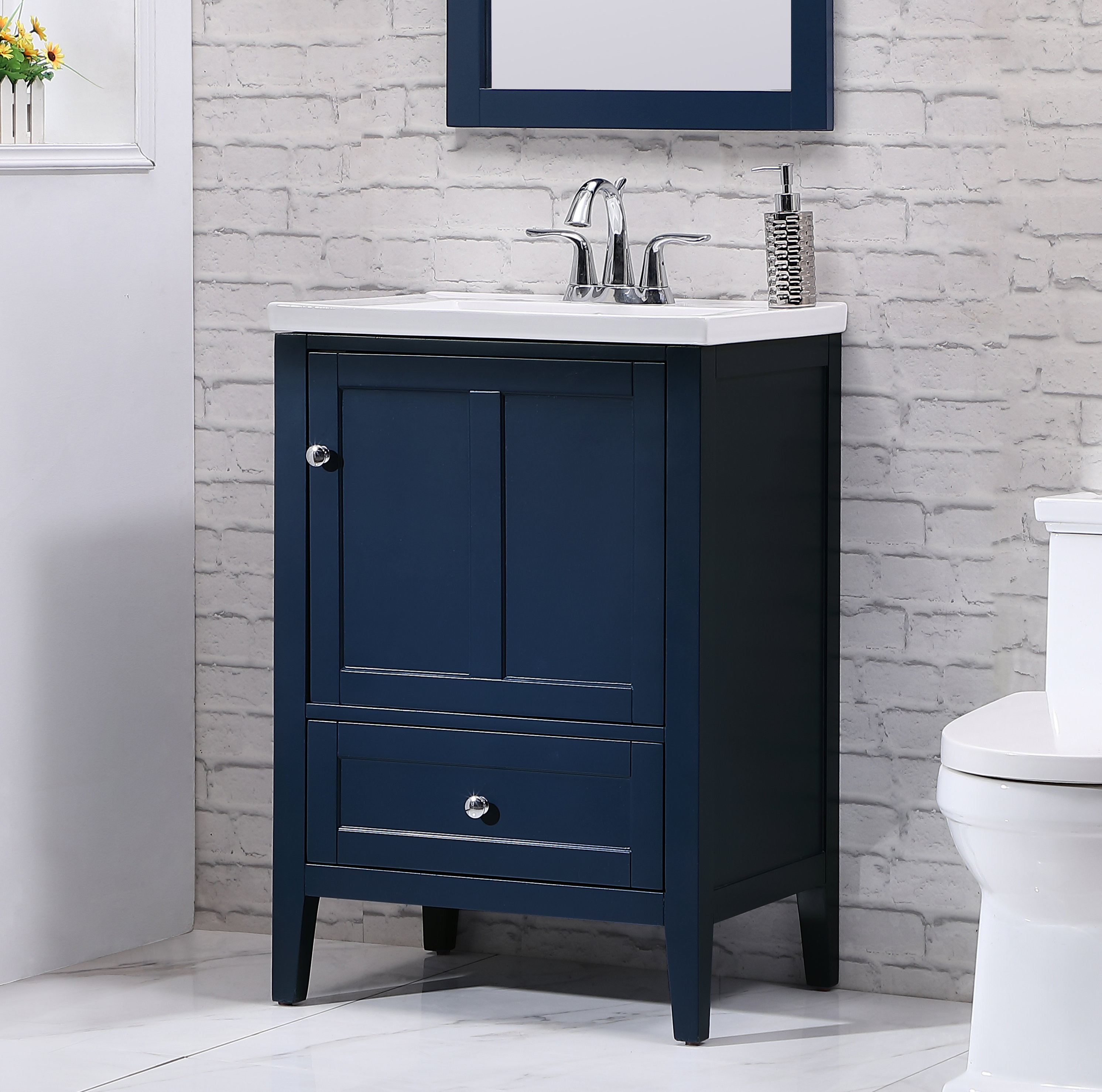 Charlton Home Hause 24 Single Bathroom Vanity Set Reviews Wayfair