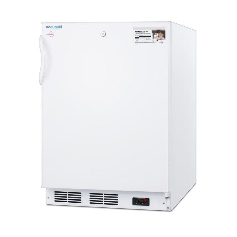 Summit Appliance Wide Momcube Breast Milk 3 5 Cu Ft Upright Freezer Wayfair
