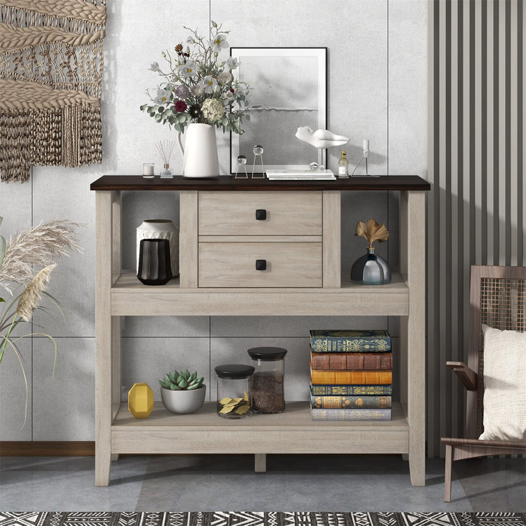 Levi Beer Sideboards, Cupboard Storage Cabinet, For Kitchen, Dining Room,  Living Room, Home Office, Hallway, Entryway, Particleboard Wooden, Natural,  106 * 40 * 90 Cm 