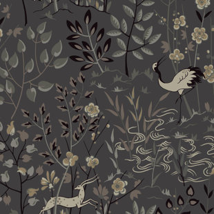 Farmhouse Rustic Floral Botanical Wallpaper Birch Lane Your botanical wallpaper stock images are ready. farmhouse rustic floral botanical