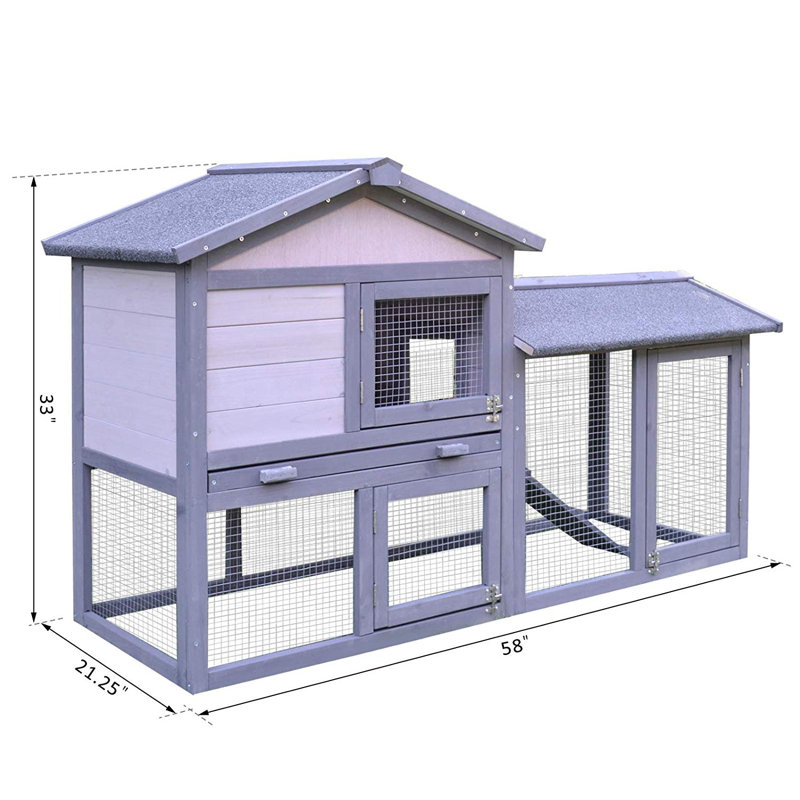 innovation pet raised rabbit hutch