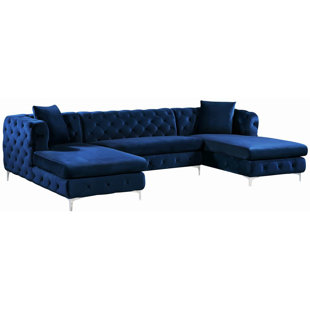 Sectional With Double Chaise Wayfair Quickview