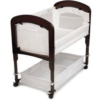 bassinet with storage underneath