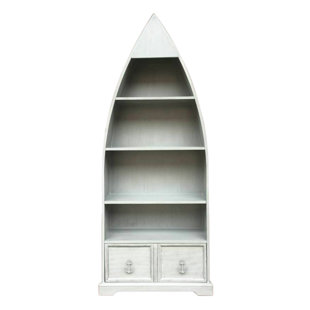 boat bookcase for nursery