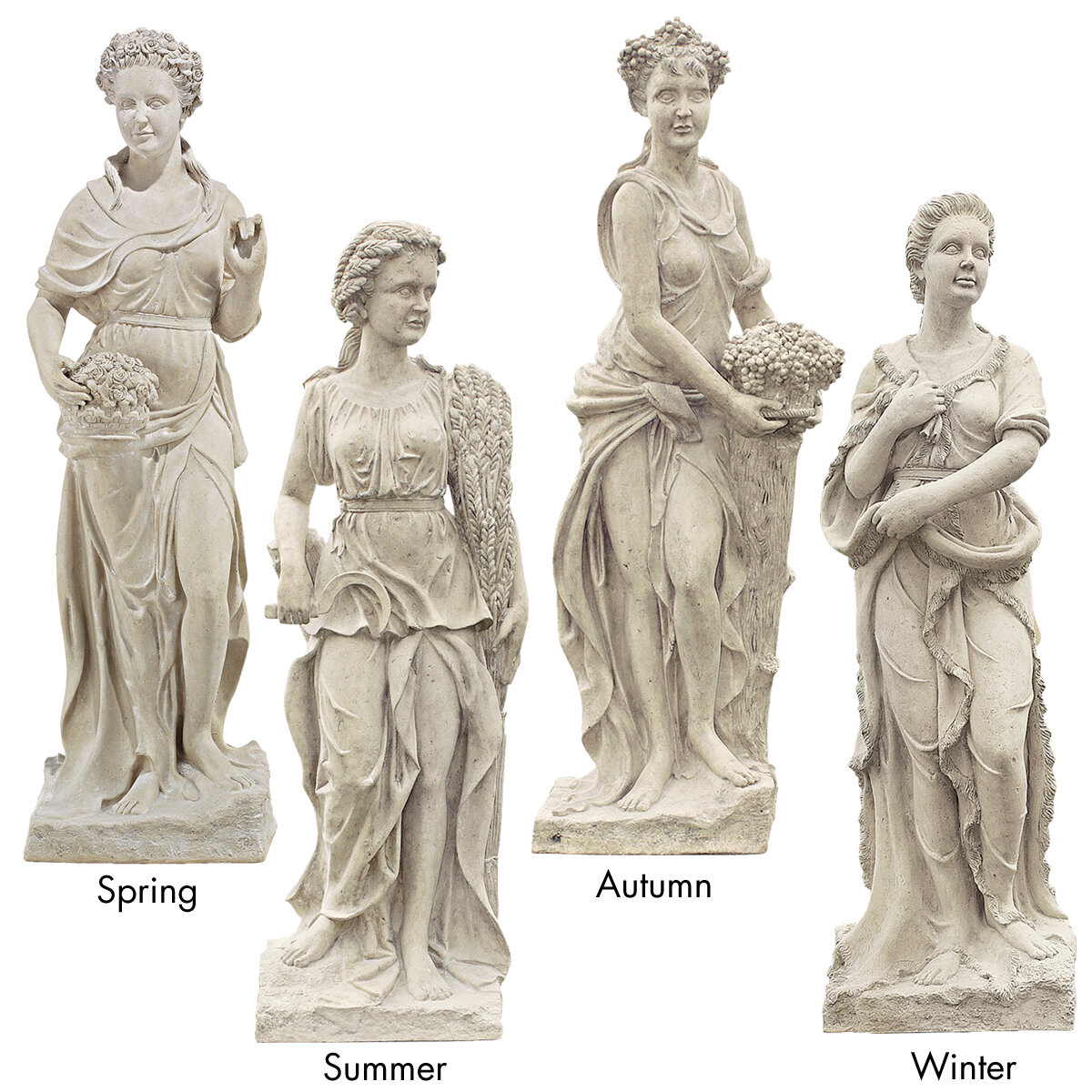 Design Toscano Autumn Goddess of the Four Seasons Statue 