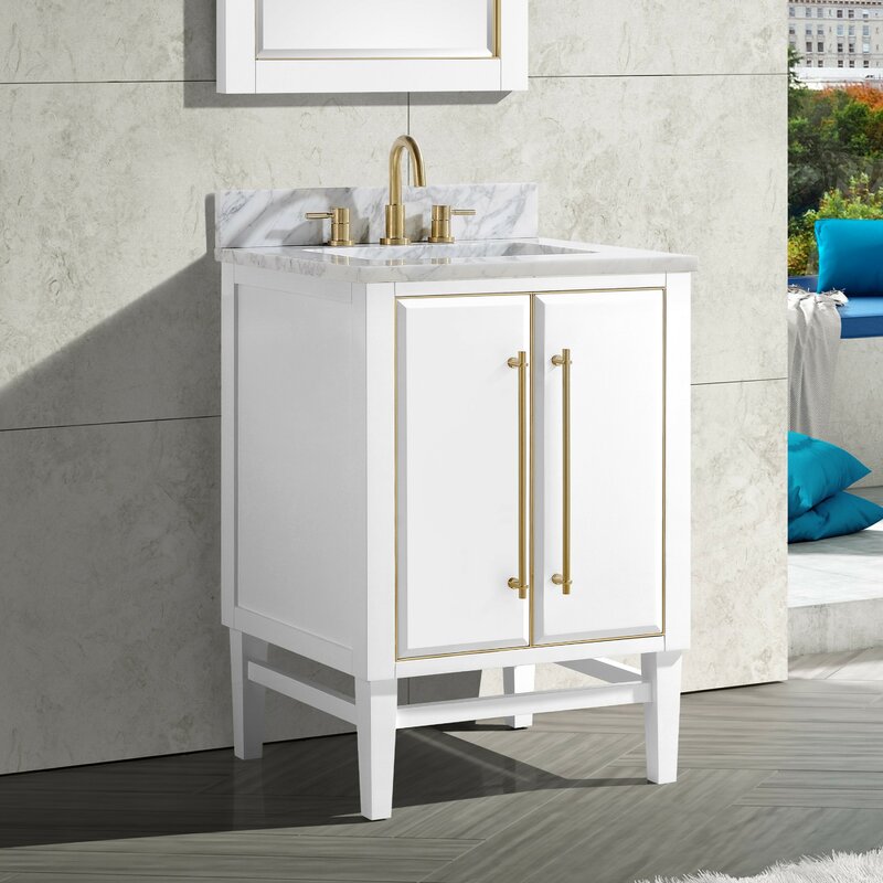 Mercer41 Rison 24 Single Bathroom Vanity Base Only Wayfair