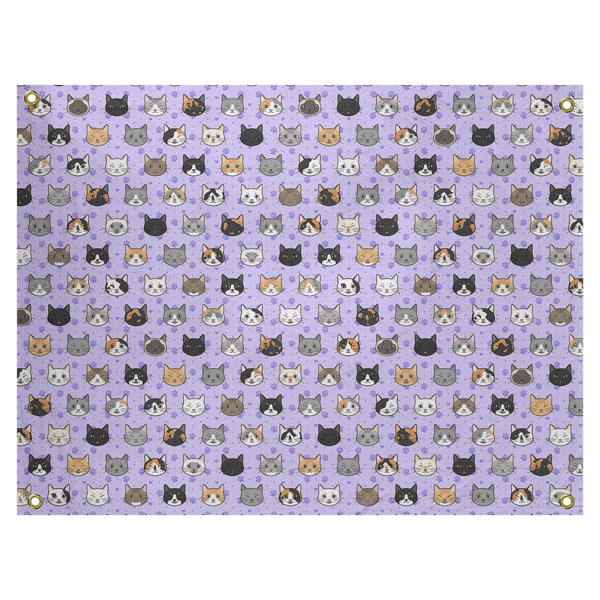 Latitude Run Avicia Kitty Cat By Katelyn Elizabeth Tapestry Wayfair