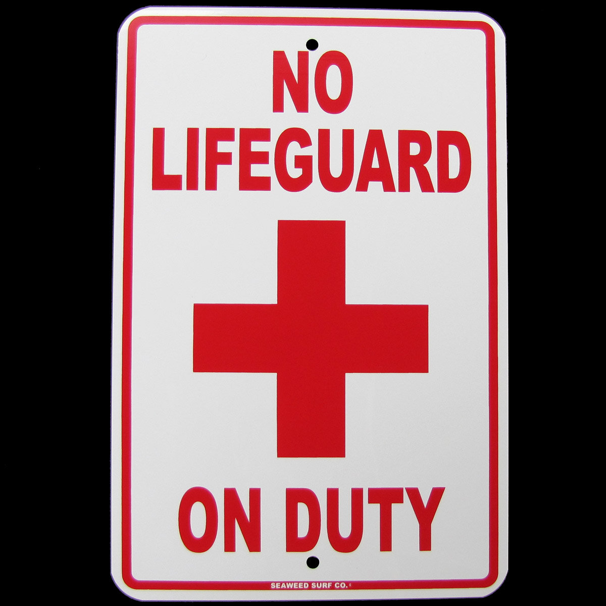 Lifeguard Dude Lives Here Sign Wall Plaque Vintage Style Metal Sign Wall Plaque