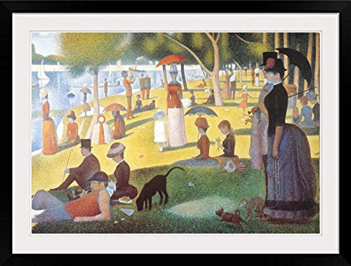 Vault W Artwork A Sunday Afternoon On The Island Of La Grande Jatte By Georges Seurat Framed Graphic Art Print Wayfair