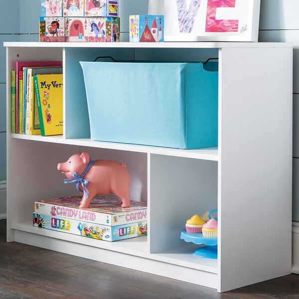3 Layes Large Capacy Storage Shelf for Living room Toy Shelf for kids Bedroom Kertou Children Storage Shelf 